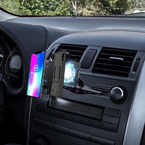 This CD mount rotates 360 degrees and is adjustable to accommodate any desired viewing angle.
