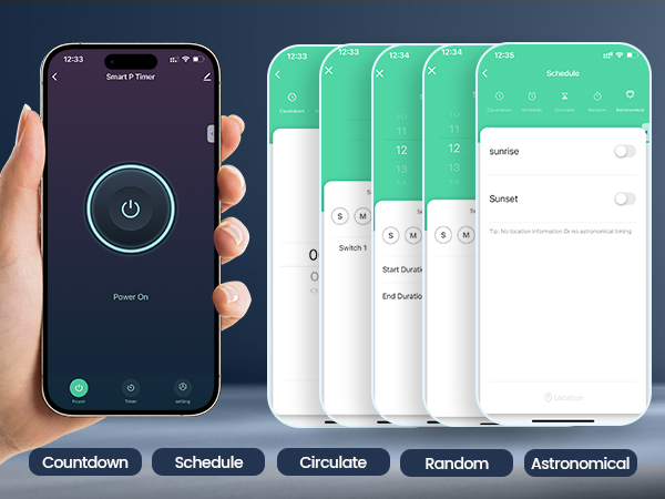 wifi light timer