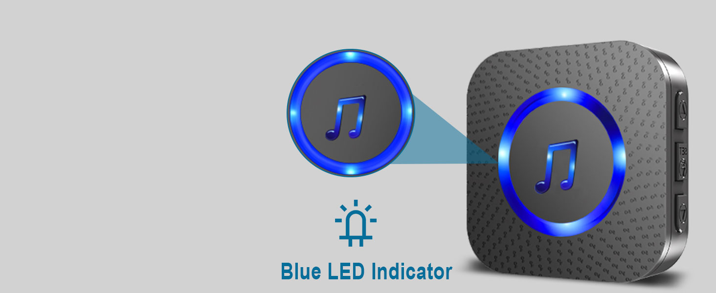 Blue LED Indicator