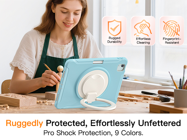 ruggedly protected, effortlessly unfettered