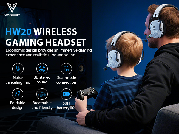 wireless gaming headset