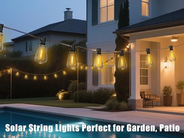 solar string lgihts for patio