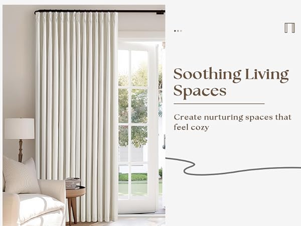 blackout linen curtain