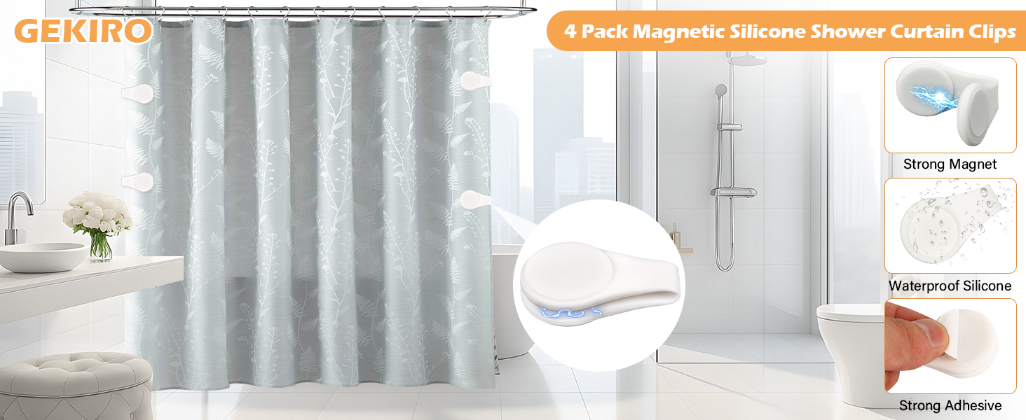 shower curtain clips