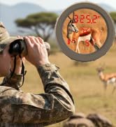 SG SURGOAL 8x32 Laser Rangefinder Binoculars 3000 Yards, OLED Red Display, Angle Compensated, IPX...