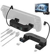 Nyko Premium Docking Station for Steam Deck | Fast Charging | HDMI, Ethernet, Micro-SD Card Reade...