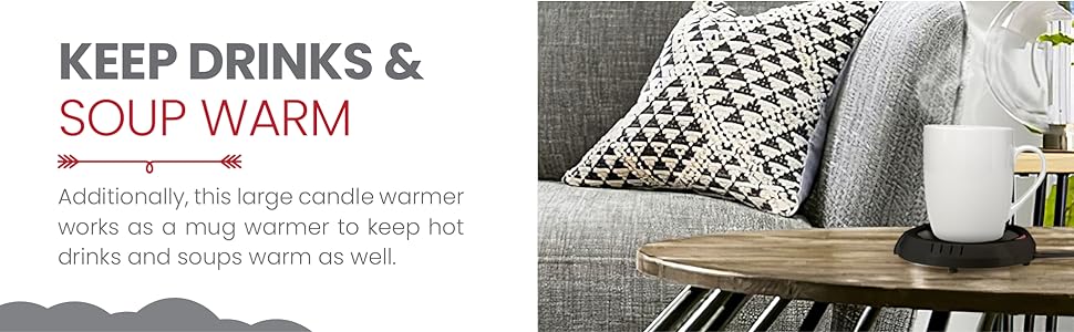 Keep Drinks &amp;amp; Soup Warm