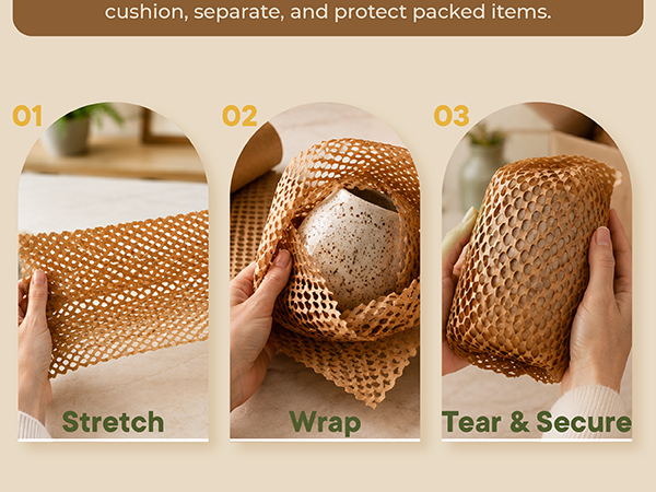 honeycomb packing papper