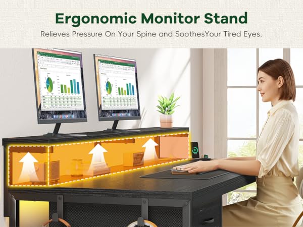 Ergonomic Monitor Stand
