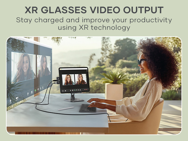 Mobile XR Hub with microSD