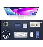 K KNODEL Non-Slip Desk Mat, Desk Pad, Desk Blotter, Desktop Mat for Desk, Large Desk Protector, O...