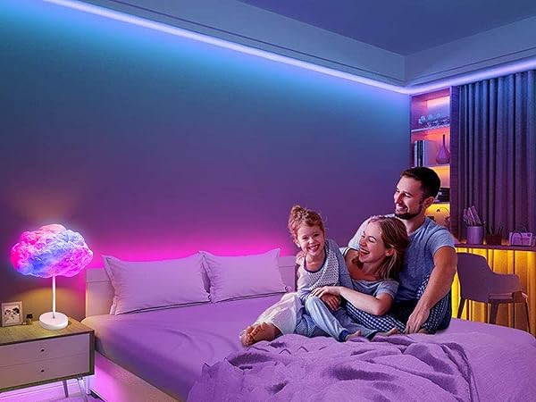 3D Cloud Table Lamp for Indoor Decor