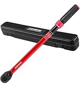 ATsafepro 1/2 Torque Wrench,1/2 Torque Wrench 30-250 Ft Lb(40.7-339.0 Nm) Dual scale,torque wrenc...