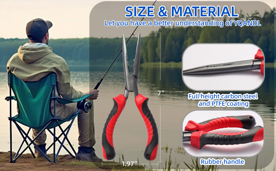fish hook remover tool, fishing gripper,split ring pliers ,needle nose pliers fishing