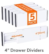 4&amp;#34; Drawer Dividers