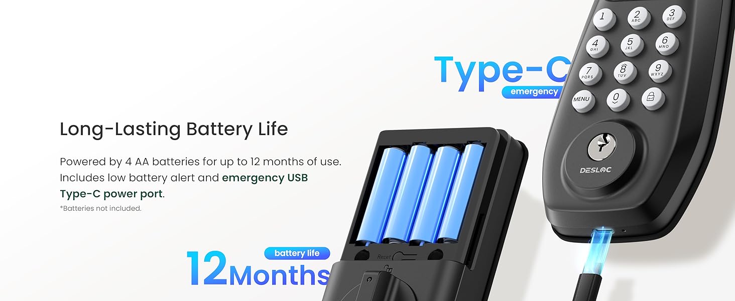 12-Month Battery Life
