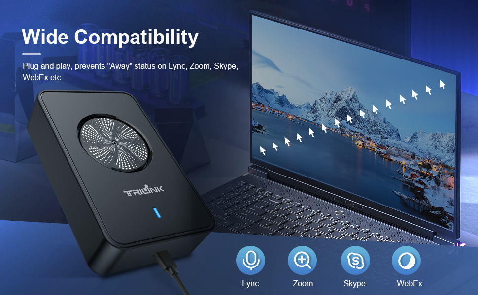 Undetectable Mouse Jiggler Mouse Mover Mechanical