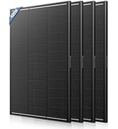 ECOBOSS 400 Watt Solar Panels, 4 PCS 100W High-Efficiency N-Type 16BB 12V Solar Panel Array, Mono...