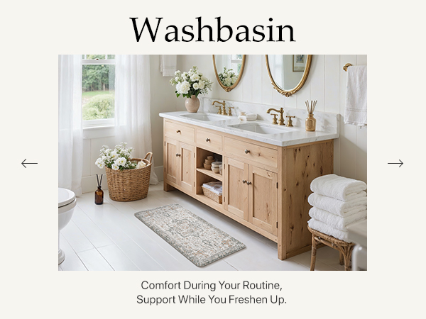 washbasin mat