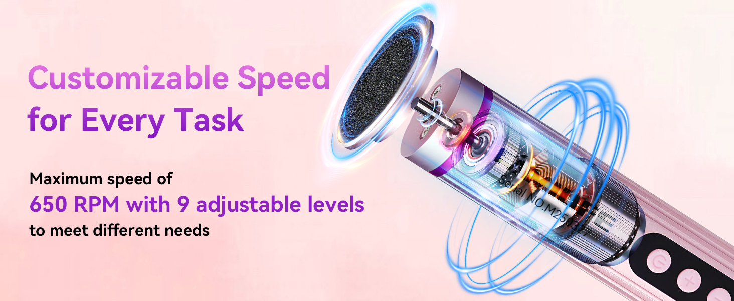 customizable speed