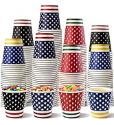 Biotakeware 300 Pack 3 oz Disposable Paper Cups, Small Mini Bathroom Cups, 3 oz Mini Mouthwash Cu...