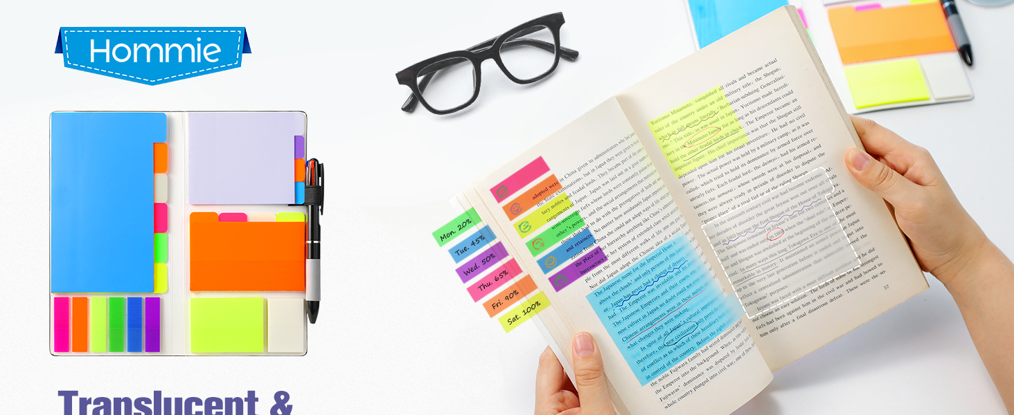 Transparent Sticky Note Pads