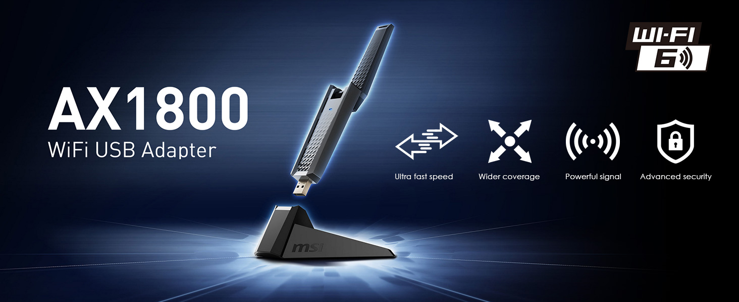 AX1800 WiFi USB Adapter