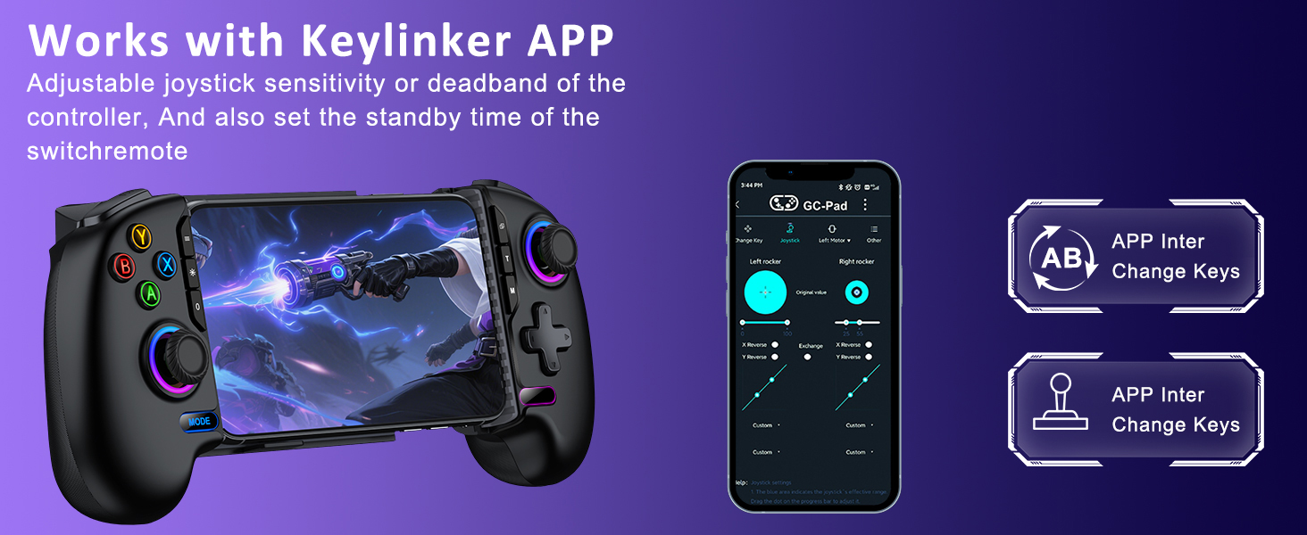 MC300 controller for phone