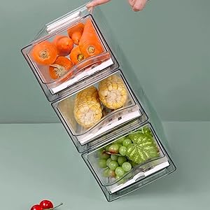 Fridge Organizers and Storage Clear Refrigerator Organizer Bins Pantry Organizers and Storage