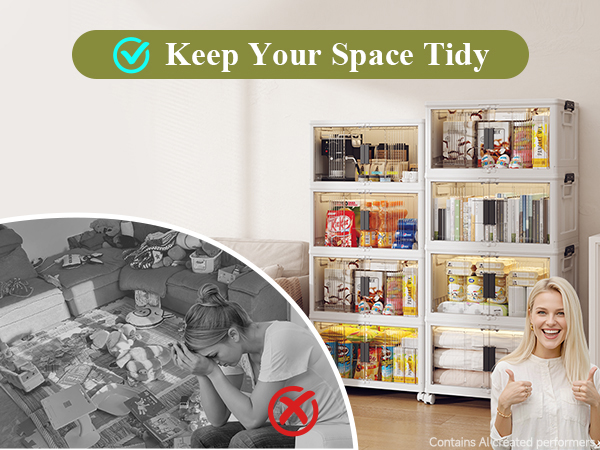 storage bins with lids