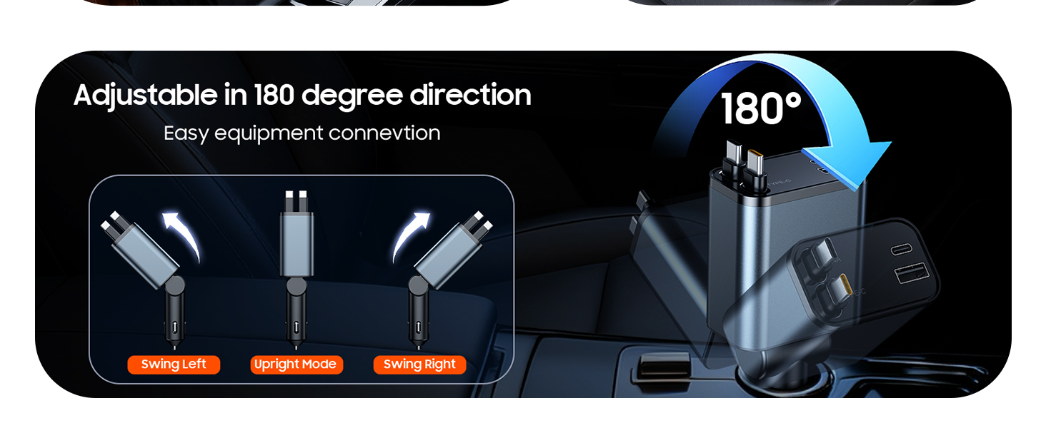 Retractable Car Charger