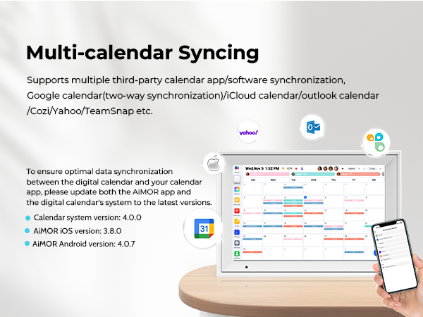 digital calendar