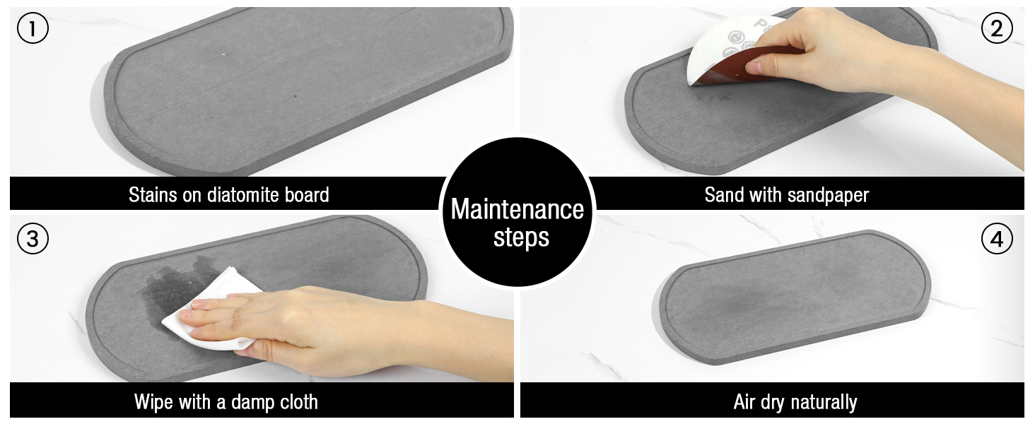 Water Absorbent Diatomite Coasters