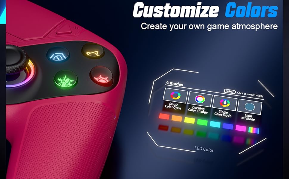 Bluetooth Gamepad for PS5