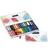 Faber-Castell Gelatos Original Gift Set - 28 Colors - Multi-Purpose Art Color Sticks Set, 34 Piec...