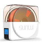 SUNLU Official Filament Dryer S1 Plus, Built-in Circulation Fan, Filament Dryer Box Storage Box f...