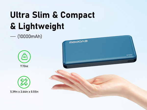 Broad Compatibility portable charger 10000mah