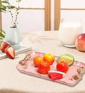 Vintage Decorative Tray Towel Tray Storage Tray Dish Plate Fruit Trays Rings Chain Bracelets Earr...