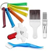 Cenipar 5PCS Air Conditioner Condenser Fin Comb Set Include FCR6 Fin Comb, Metal Radiator Fin Com...