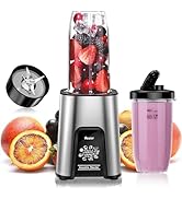 VEWIOR 900W Blender for Shakes and Smoothies, Personal Blenders for Kitchen with 6 Fins Blender B...