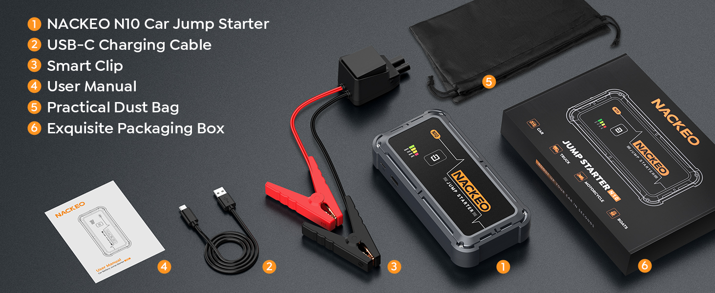 Car Battery Jumper Starter