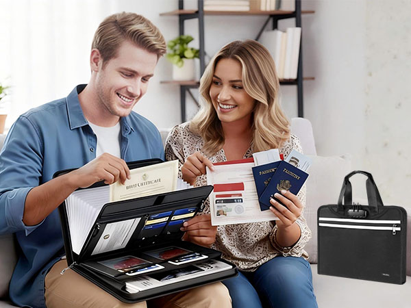 document organizer folders with pockets