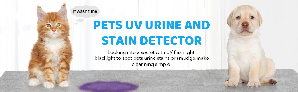 uv urine detector light