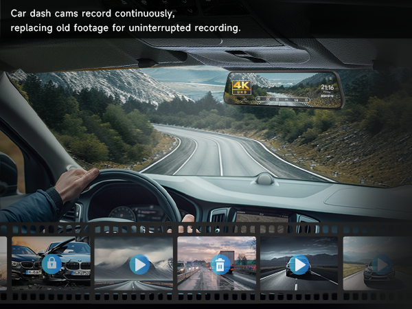 dash cam front and rear