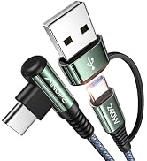 AINOPE 240W USB-C Charge Cable, 10FT USB C to USB C Cable Fast Charging Long USBC Cable Supports ...