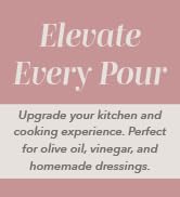 COOK WITH COLOR Glass Olive Oil Dispenser Bottle - 2 Pack, 17 oz Cruet - Elegant Carafe Decanter ...