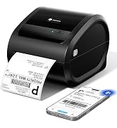 Phomemo D520BT Thermal Label Printer for Business with Built-in Paper Bin | 4x6 Bluetooth Shippin...