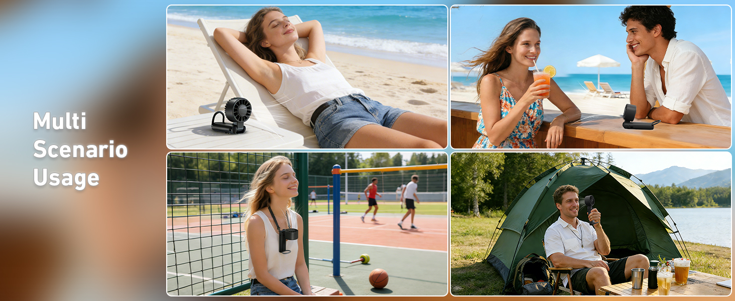 AILBTON Portable Handheld Turbo Fan