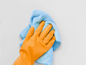 Clean surface