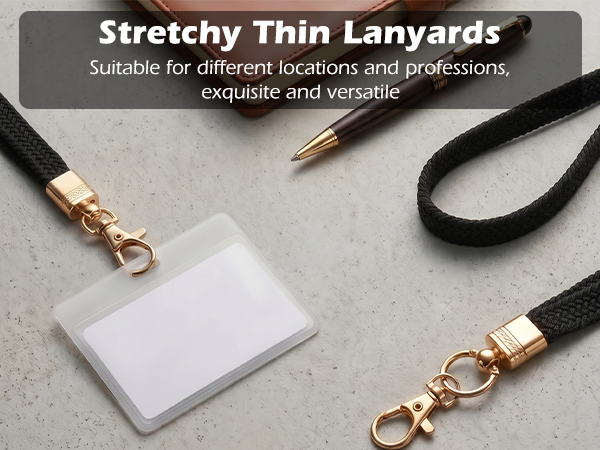 stretchy lanyards for teachers